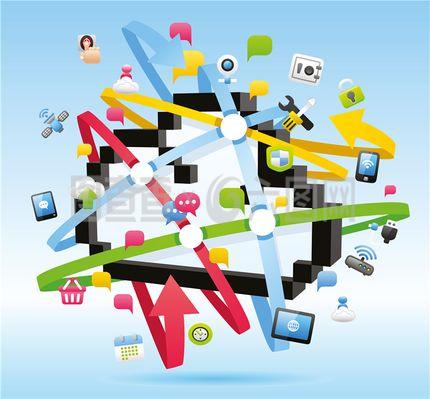 商務互聯(lián)網(wǎng)信息圖表 數(shù)據(jù)驅(qū)動決策的新引擎